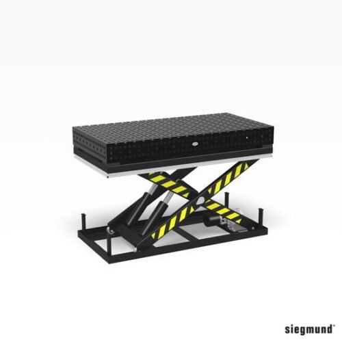 Table élévatrice 2010 avec Table à rainures hexagonales