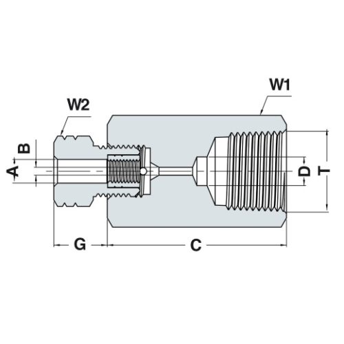 Adaptateur HHP femelle vers NPT femelle au Maroc