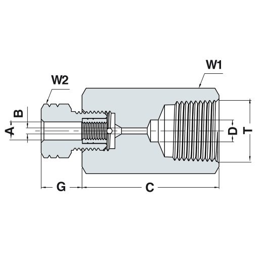Adaptateur HHP femelle vers NPT femelle au Maroc