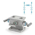Manifold 3 voies montage direct type H au Maroc