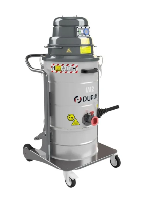 W2 EX 1/2D Aspirateur en acier 100% certifié ATEX pour la zone 21 - aspirateur industriel Maroc